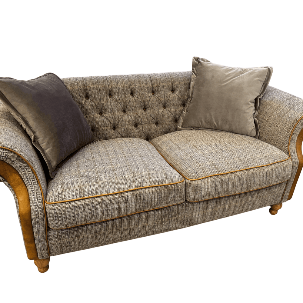 Edale 2 Seater Sofa in Harrington Tweed (Fellwood Lodge)