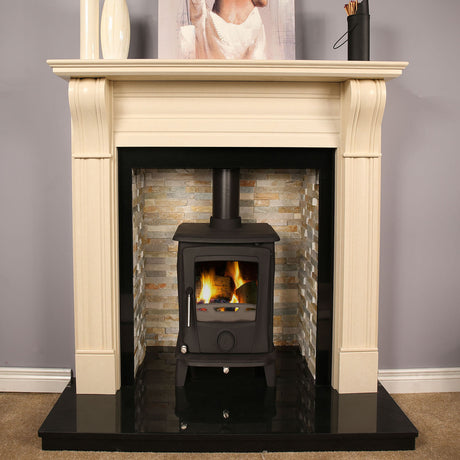60" Dublin Corbel Ivory Cream Surround