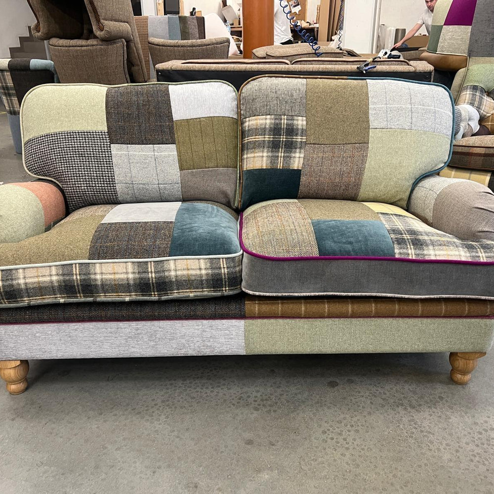 Hawksworth Patchwork 2.5 Seater - Feather Cushion