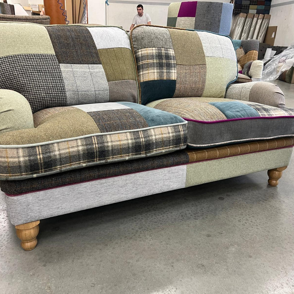 Hawksworth Patchwork 2.5 Seater - Feather Cushion