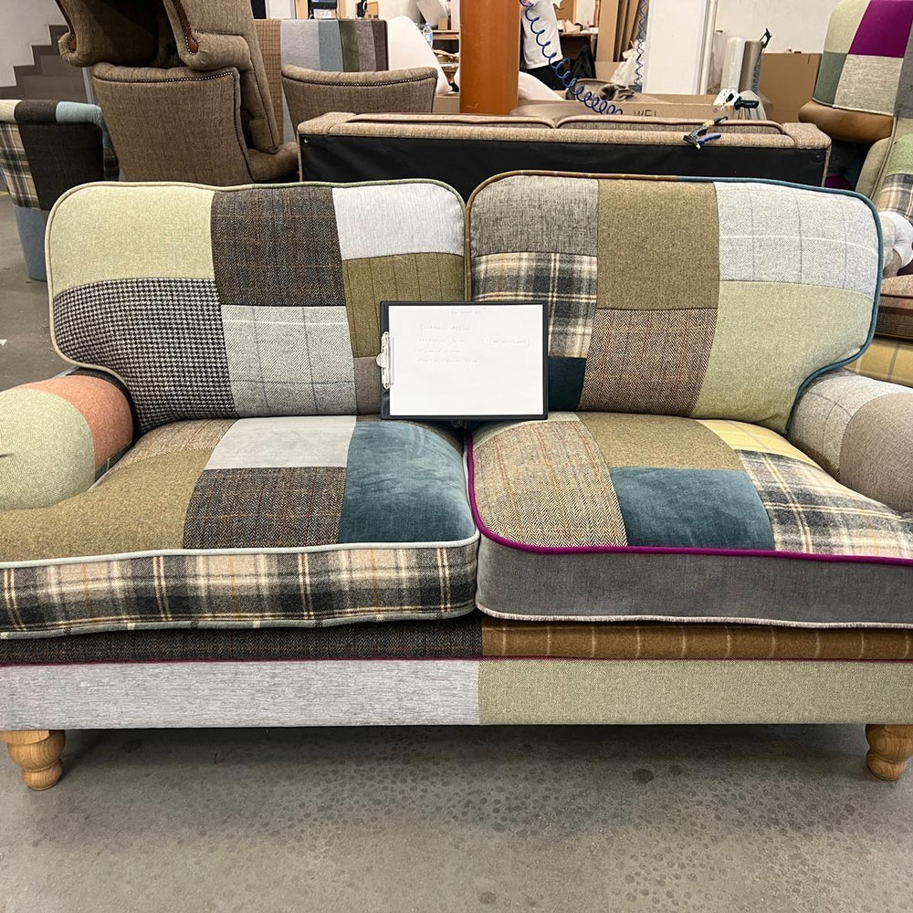 Hawksworth Patchwork 2.5 Seater - Feather Cushion