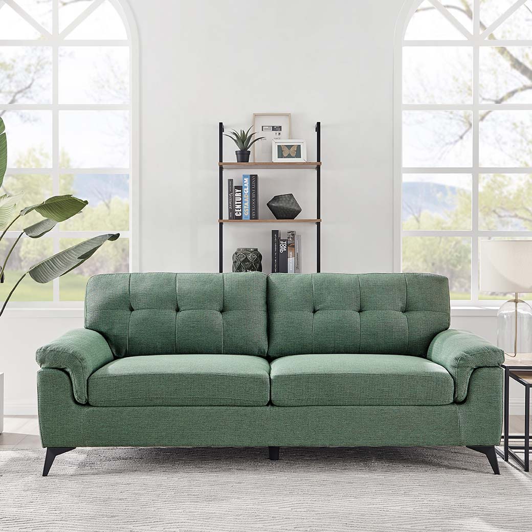 Ottawa 3 Seater Sofa - Emerald Green