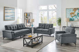Ottawa 3 Seater Sofa - Dark Grey