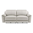Madrid 3 Seater Electric Recliner - Light Grey