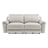 Madrid 3 Seater Electric Recliner - Light Grey