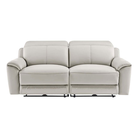 Madrid 3 Seater Electric Recliner - Light Grey