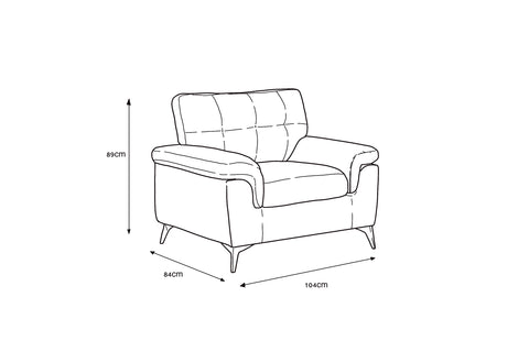Ottawa Armchair - Emerald Green