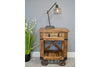 Industrial Bedside Cabinet