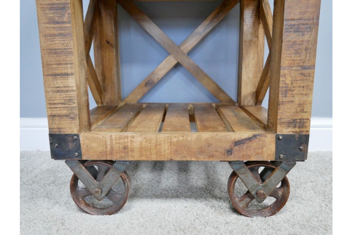 Industrial Bedside Cabinet