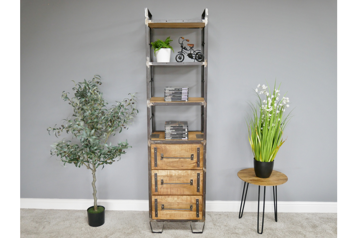 Industrial Bookcase - 6343