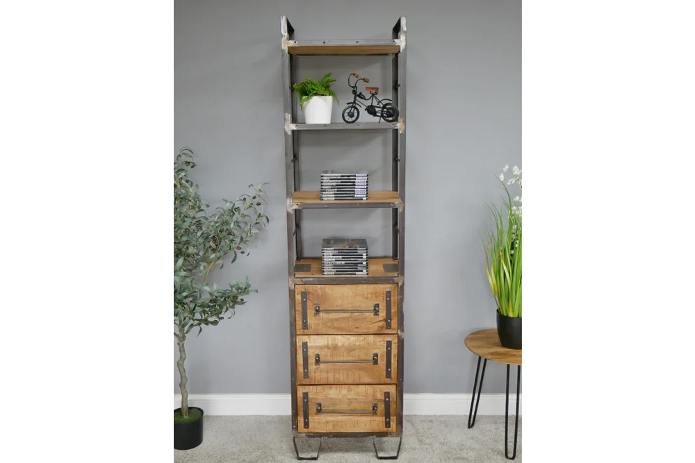 Industrial Bookcase - 6343