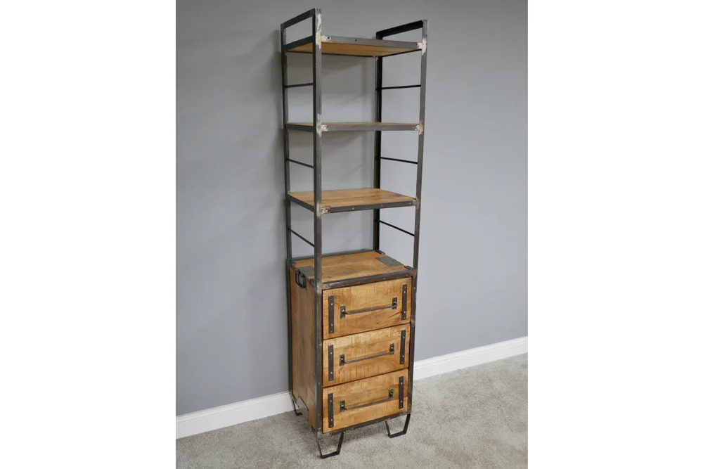 Industrial Bookcase - 6343