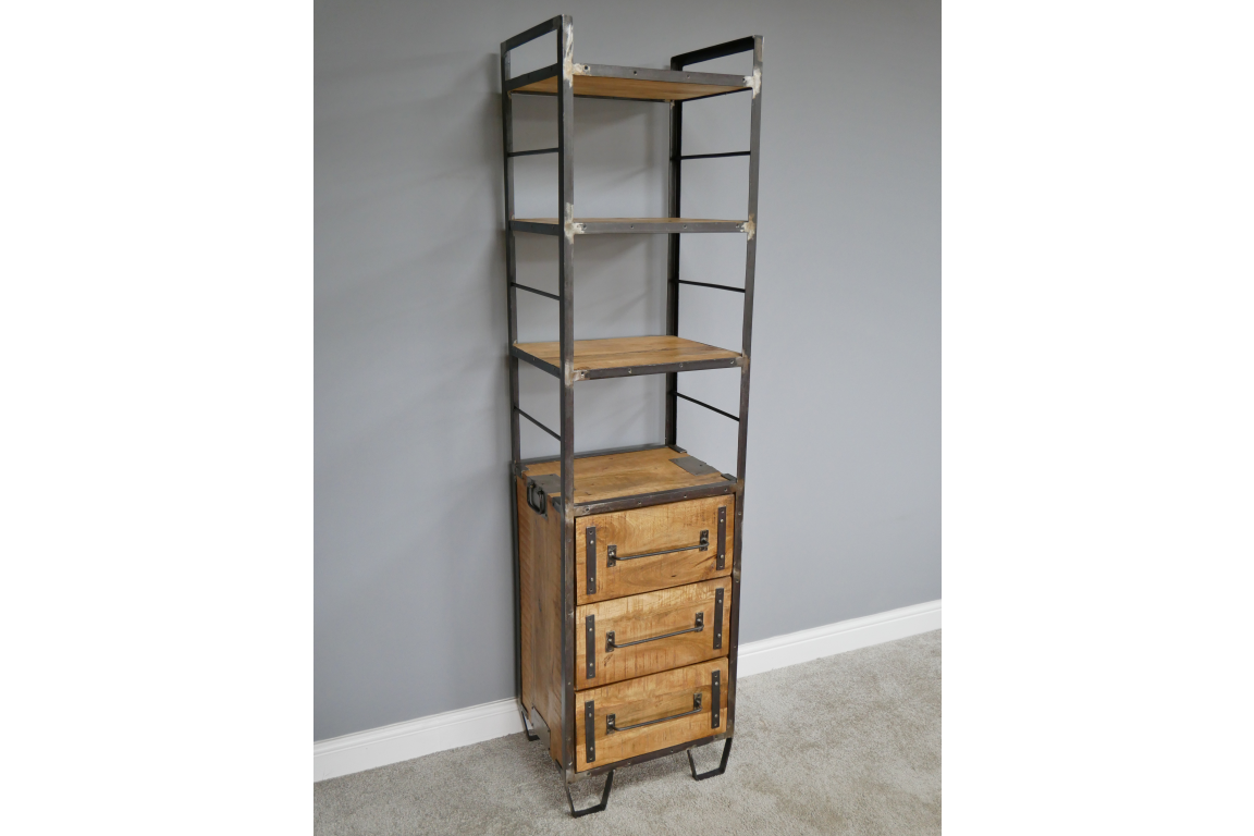 Industrial Bookcase - 6343