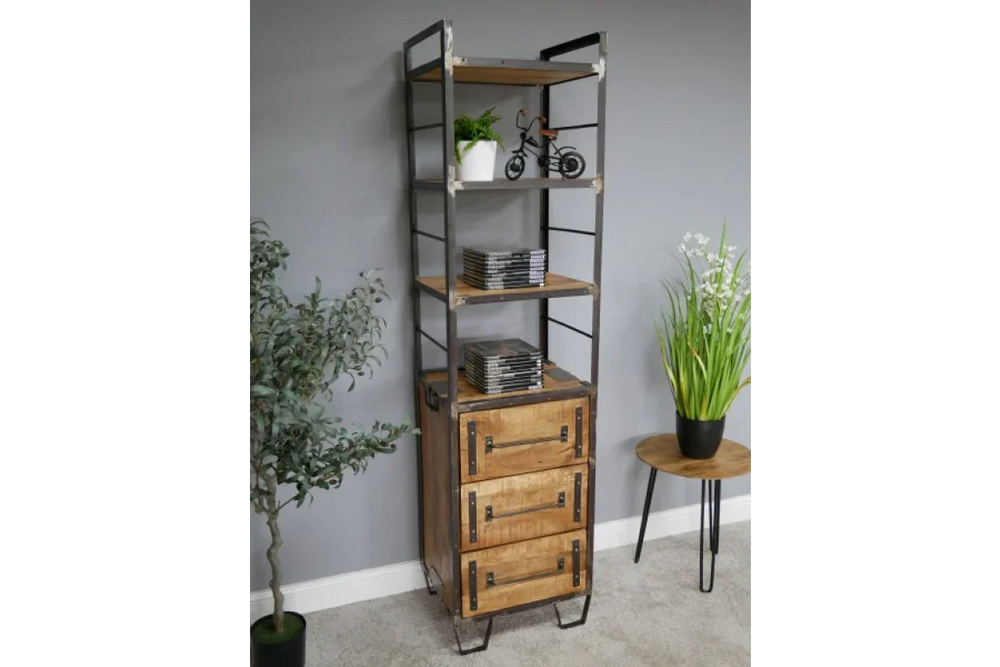 Industrial Bookcase - 6343