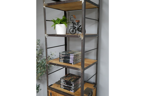 Industrial Bookcase - 6343