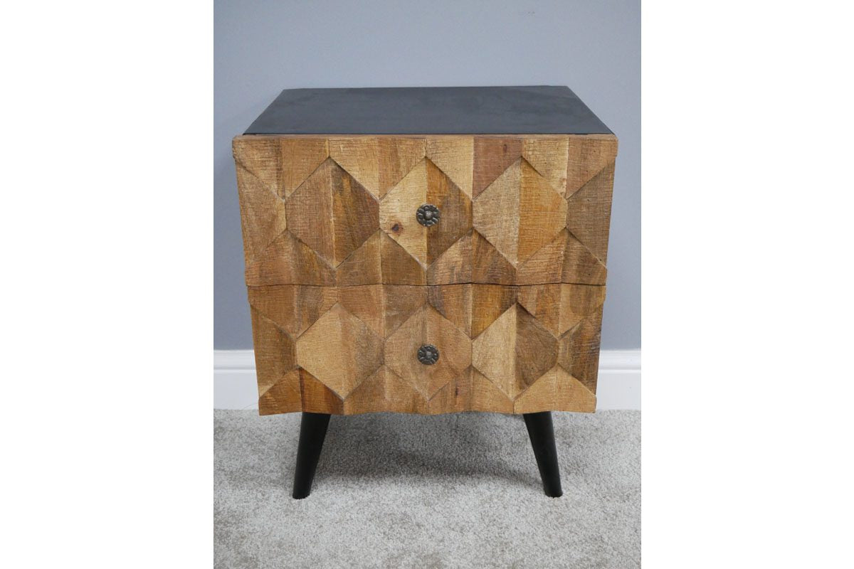 Industrial Bedside Cabinet