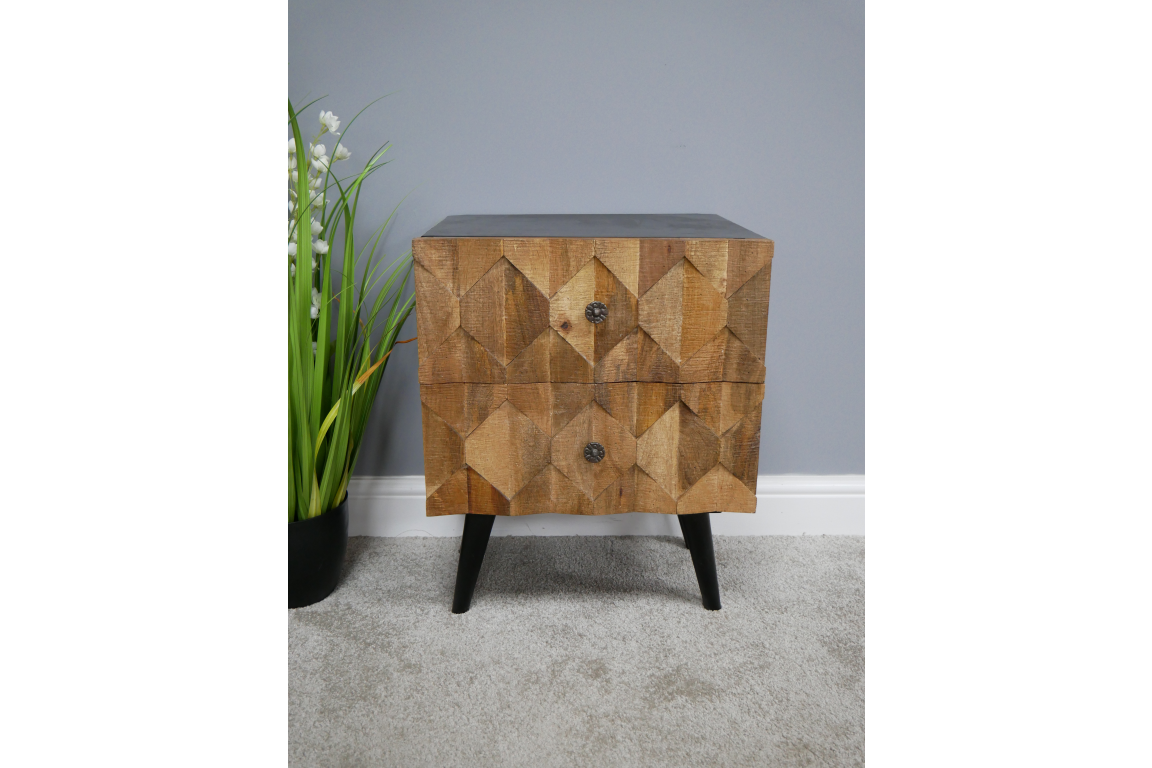 Industrial Bedside Cabinet * - 6347