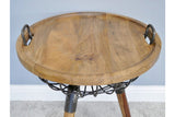 Basket Side Table