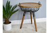 Basket Side Table