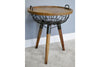 Basket Side Table