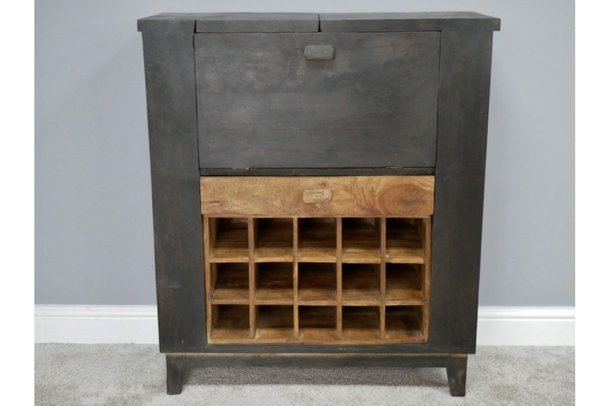 Industrial Wine Cabinet