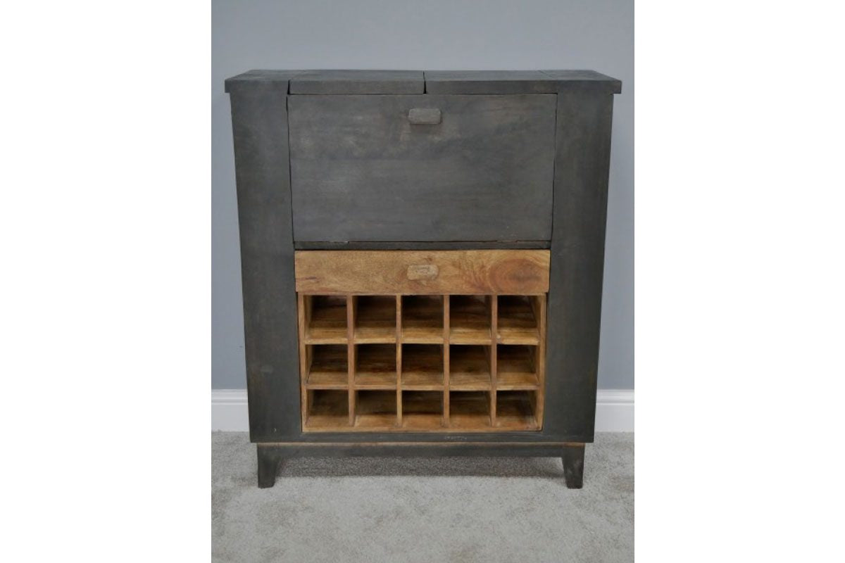 Industrial Wine Cabinet