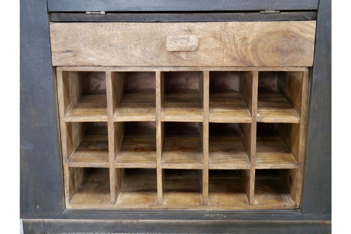 Industrial Wine Cabinet