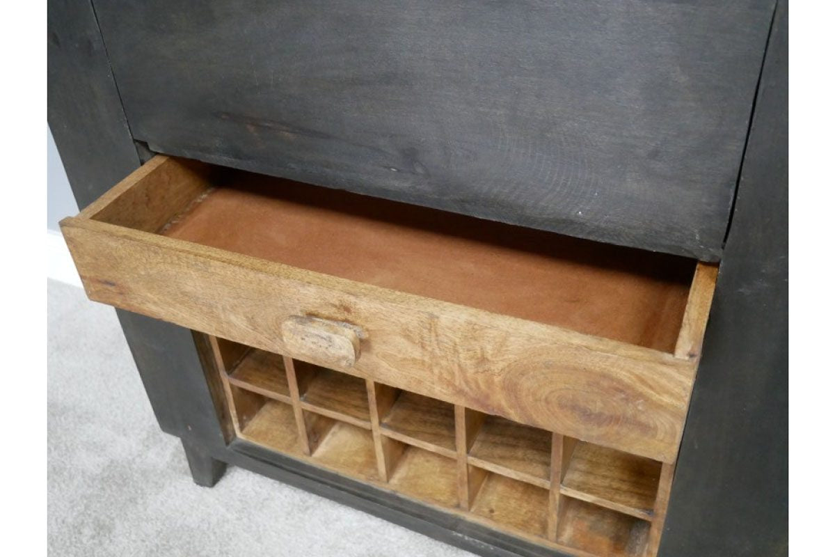 Industrial Wine Cabinet