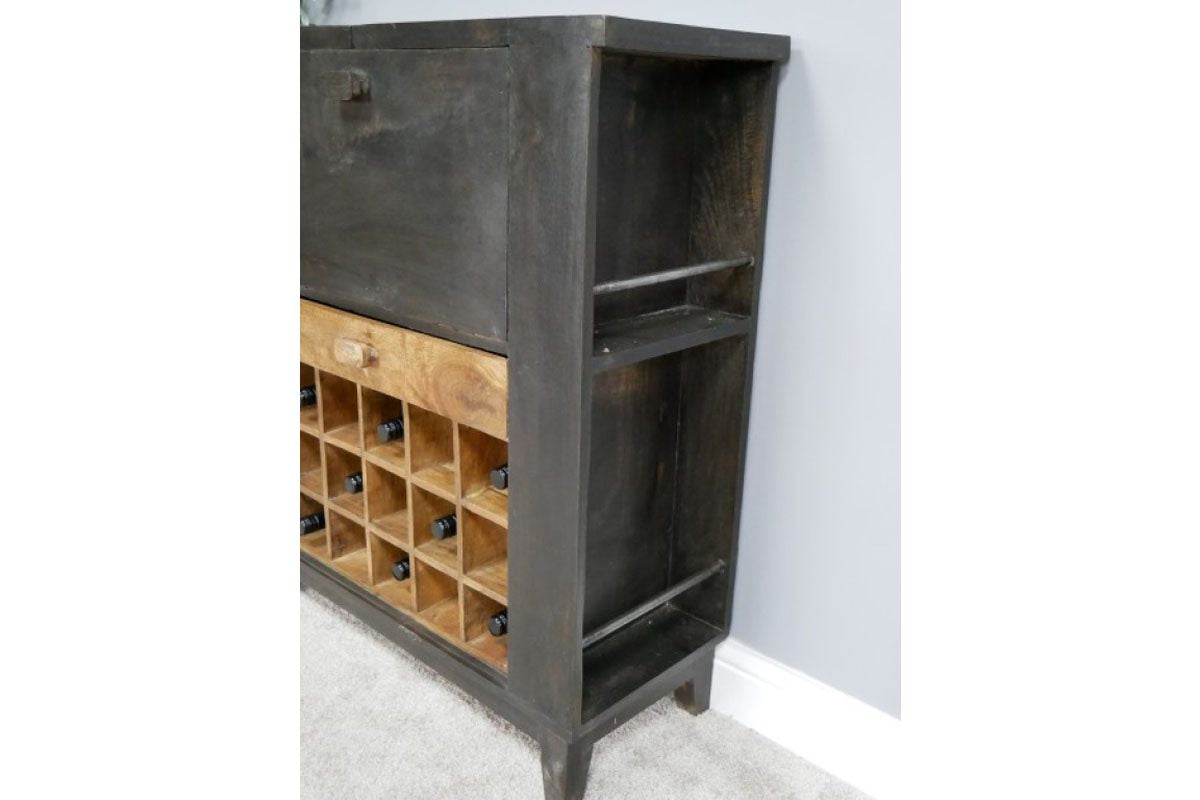 Industrial Wine Cabinet