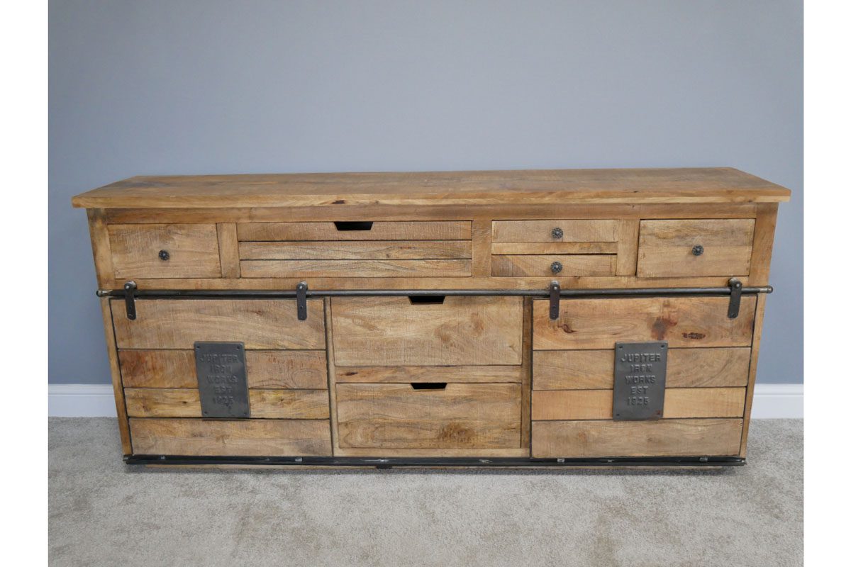 Large Industrial Sideboard