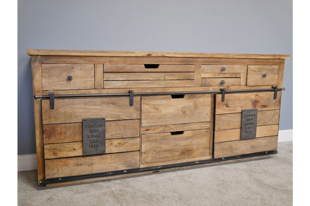 Large Industrial Sideboard