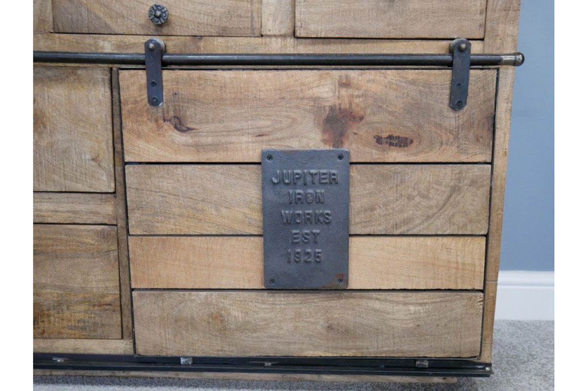 Large Industrial Sideboard