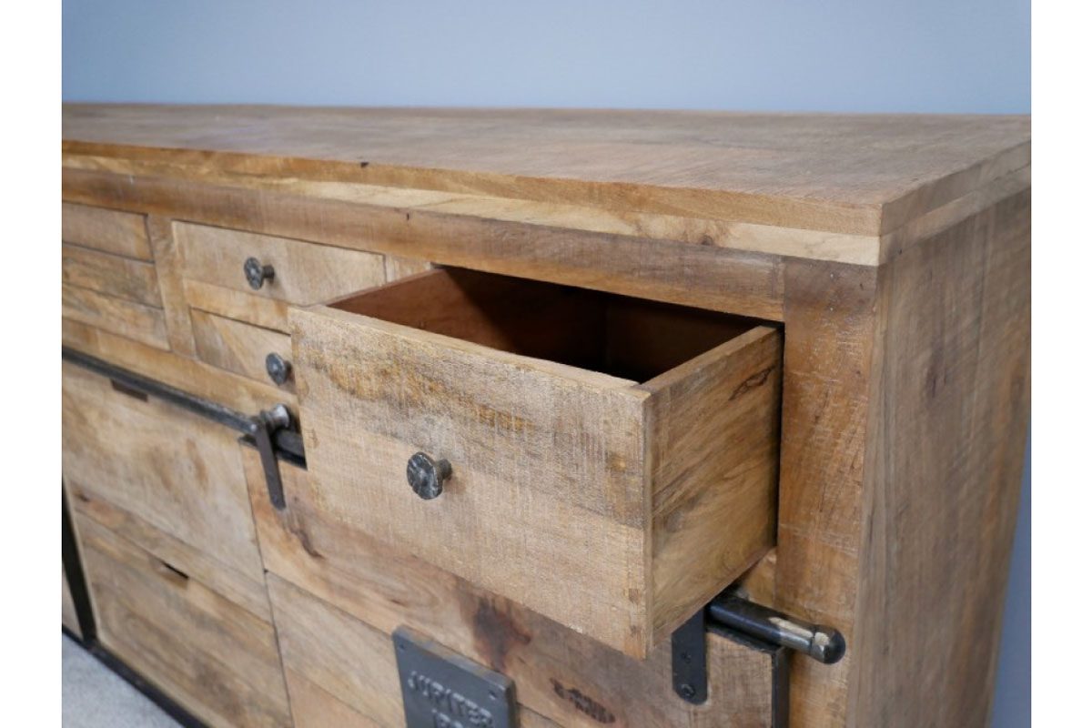 Large Industrial Sideboard