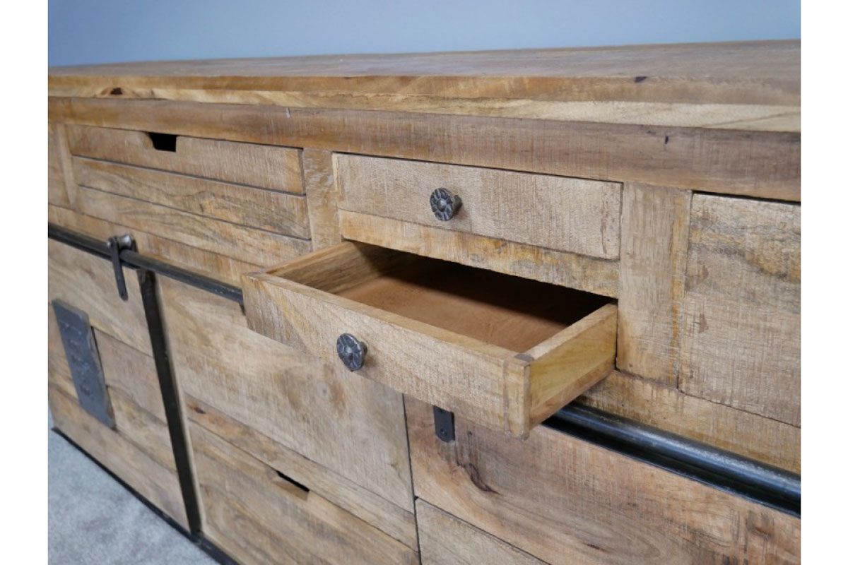 Large Industrial Sideboard