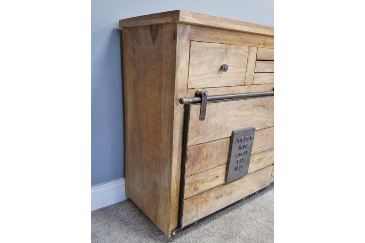 Large Industrial Sideboard
