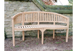 Teak Bean Bench - 6370