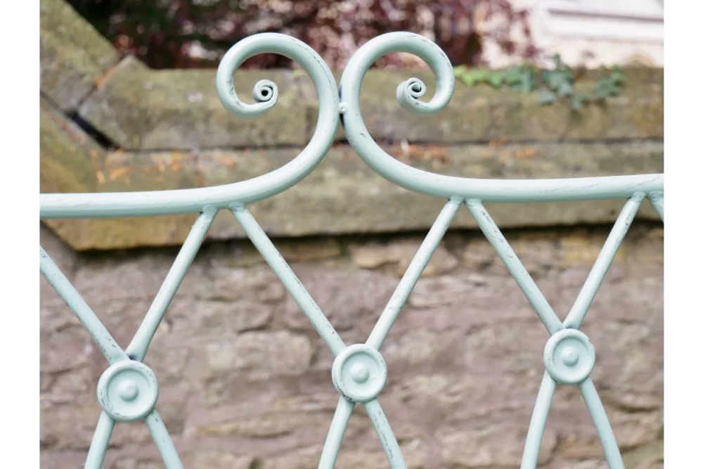 Pistachio Button Bench - 6404