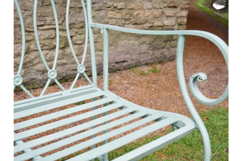 Pistachio Button Bench - 6404