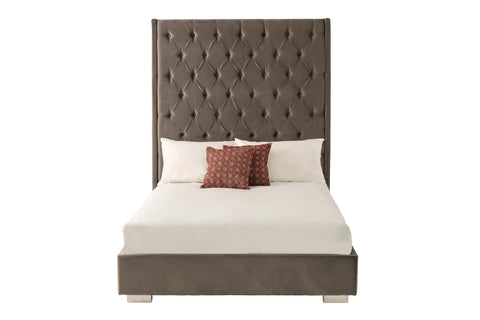Nevada Bed - Super King - Grey *special*