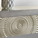 Frenso Console Table-Silver