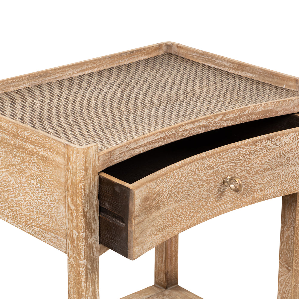 Jacob Side Table - Natural Wash