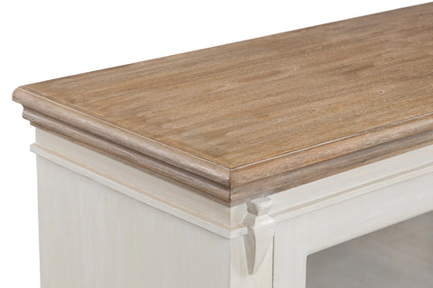 Cornwall Sideboard - Antique White/Oak Wash Top