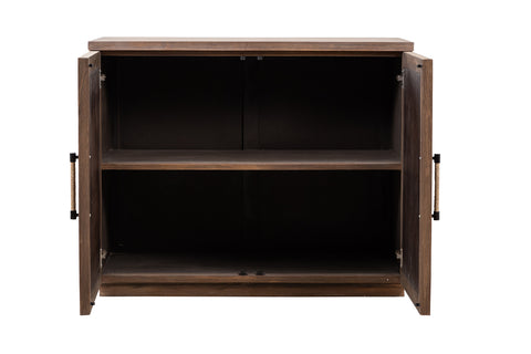 Elliot 2 Door Chest - American Oak Wash