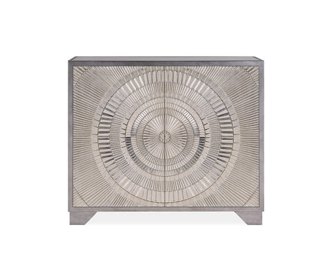 Frenso 2 Door Sideboard Silver
