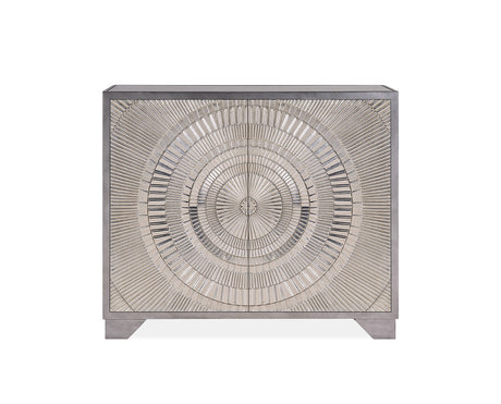 Frenso 2 Door Sideboard Silver