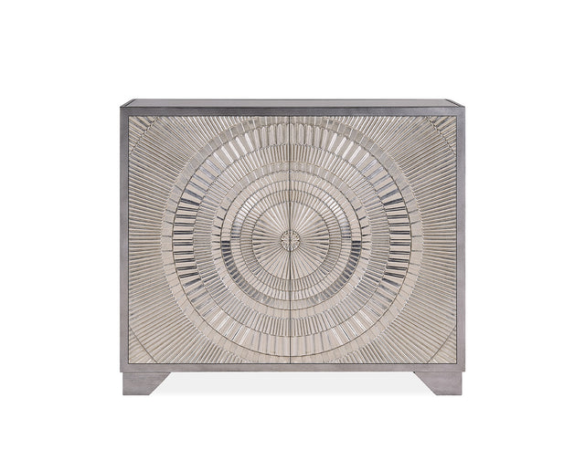 Frenso 2 Door Sideboard Silver