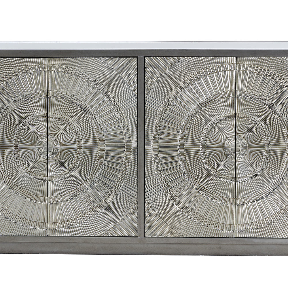 Frenso 4 Door Sideboard Silver