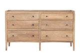Jacob Chest of 6 Drawers - Natural Wash