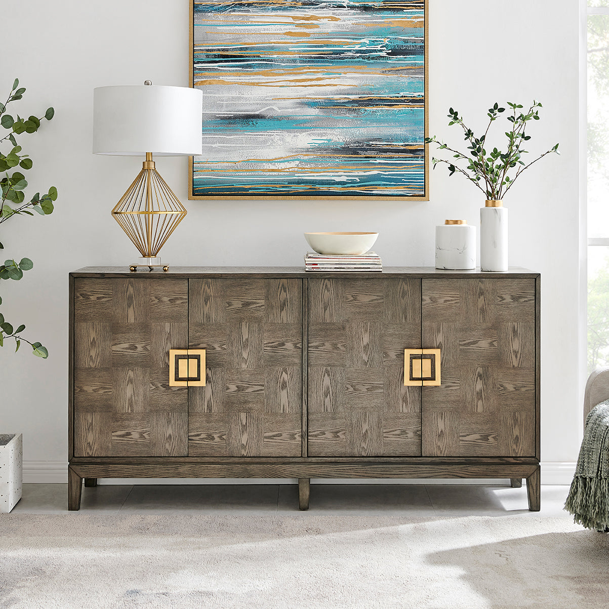 Malta 4 Door Sideboard