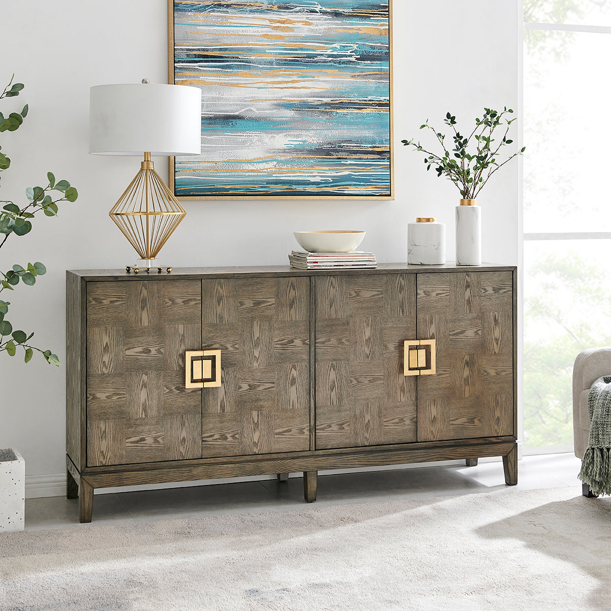 Malta 4 Door Sideboard
